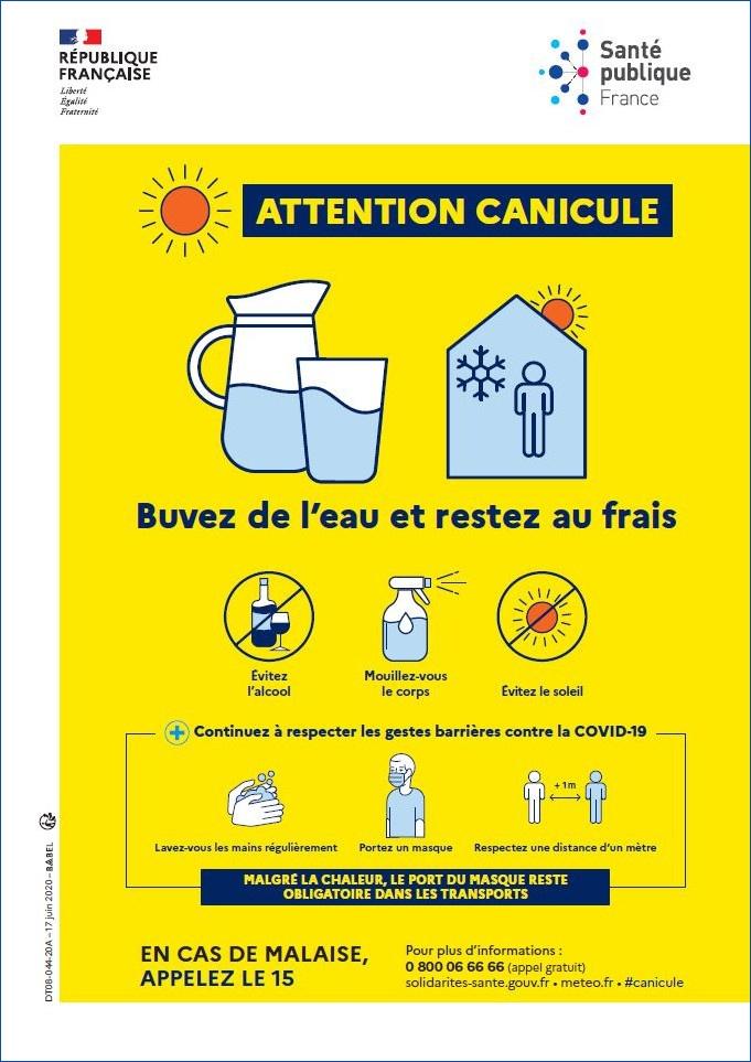 Affiche canicule