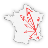 Carte fr déplacement