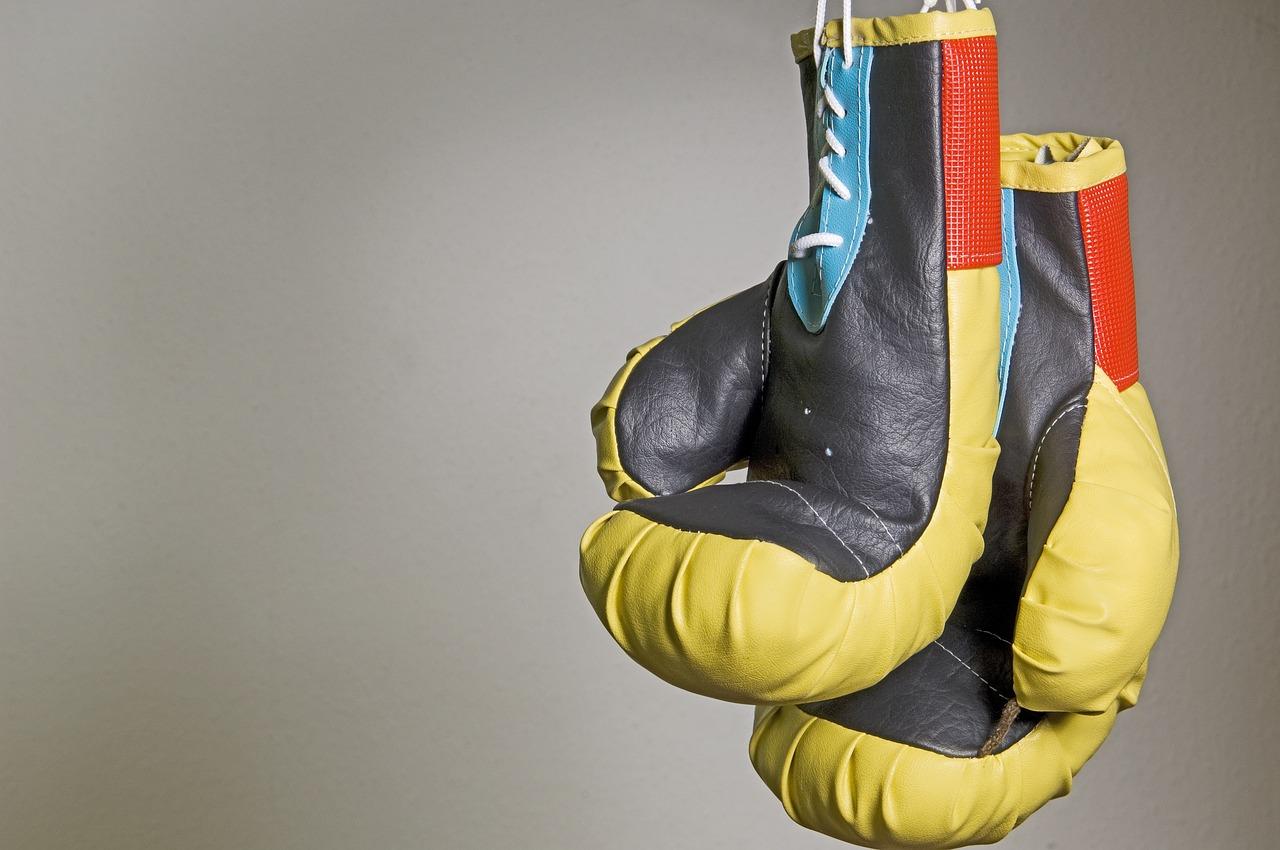 Gants boxe combattre