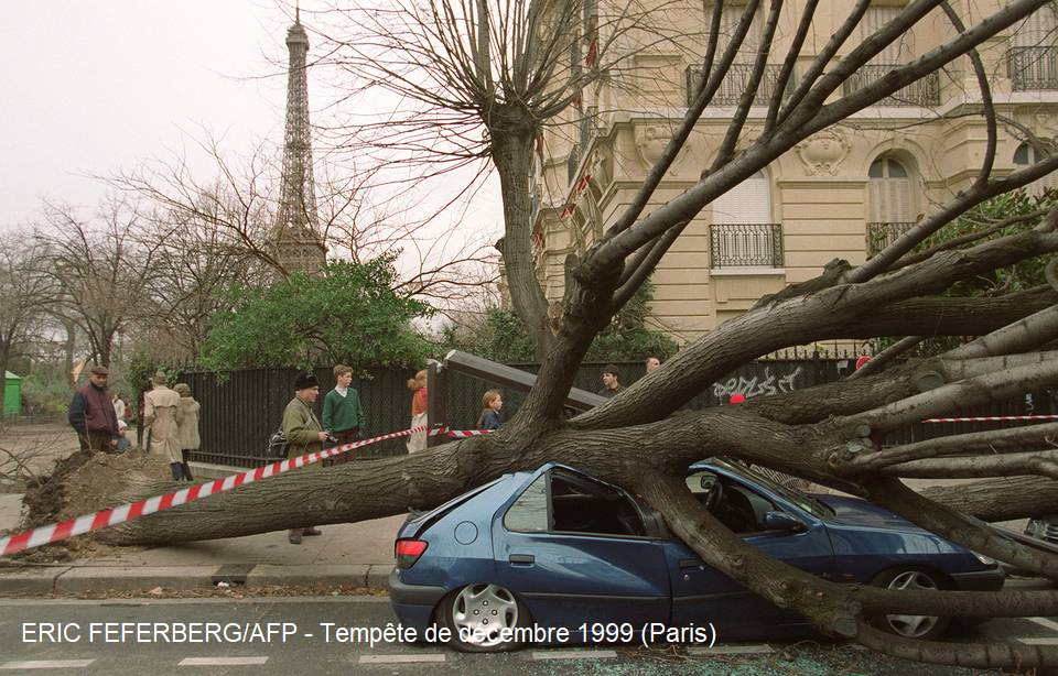 Photo tempete decembre 1999