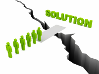 Solution detouree
